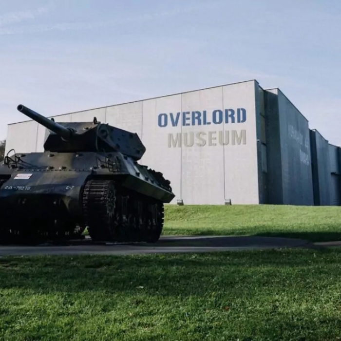 Tank outside the Overlord Museum