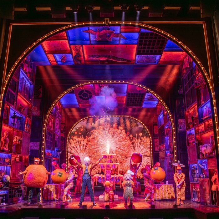 Colourful dancers and a giant marmalade jar in Paddington The Musical