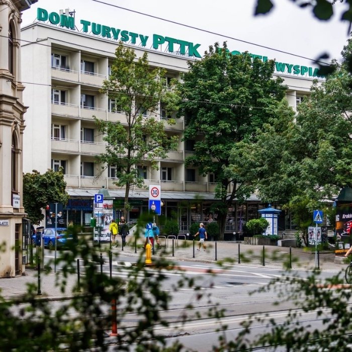 Hotel Wyspiański's exterior in Krak&oacute;w
